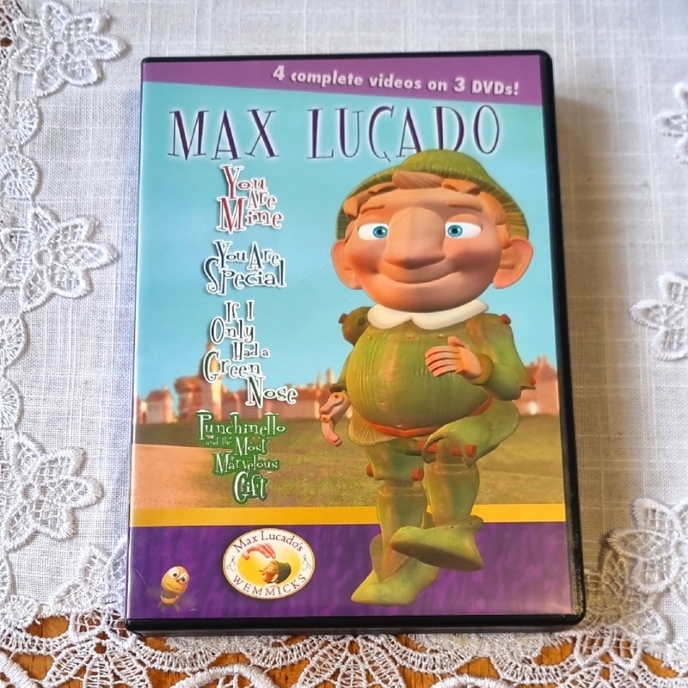 Max Lucado's Wemmicks Box Set DVD with 4 Complete Videos On 3 DVDs